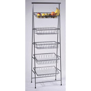G.E.T. IR-904 Gray Rectangle Basket for Display Stand