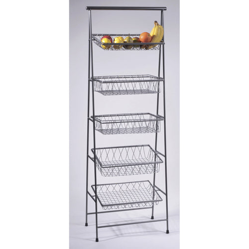 G.E.T. IR-904 Gray Rectangle Basket for Display Stand