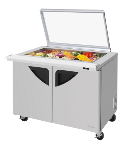 Turbo Air TST-48SD-18-N-GL Mega Top Sandwich / Salad Prep Table