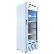 Beverage Air MT23-1W 29.5" 1 Swing Glass Door White Merchandiser Refrigerator | 19.2 Cu. Ft.