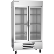 Beverage Air HBF44HC-1-G 47" 2 Glass Door Bottom Mount Reach-In Freezer | 44 Cu. Ft.