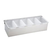 Winco CDP-5 5 Compartment Bar Caddy