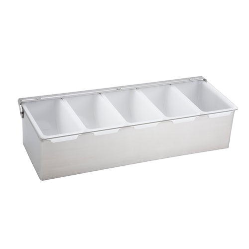 Winco CDP-5 5 Compartment Bar Caddy