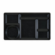 Cambro 915CW Camwear 6 Compartment Eco-safe Tray | 8-3/4" x 15"