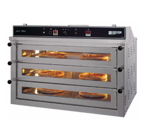 Doyon PIZ6 Three Deck Electric Jet Air Pizza Oven | (6) 18" Pizza Capacity