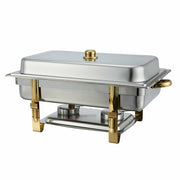 Winco 201 Malibu 8 Qt. Full Size Chafer