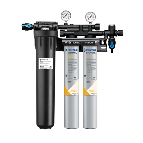 Everpure QC7I PF TWIN 7FC Water Filtration System for Fountain / Beverage Machine