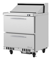 Turbo Air PST-28-D2-FB-N Sandwich / Salad Prep Table
