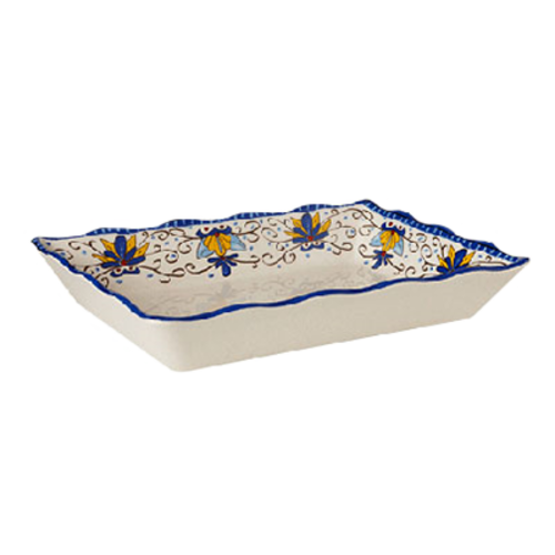 G.E.T. Santa Lucia 13-3/4" x 9-1/2" Melamine Display Tray | Model No. ML-88-SL