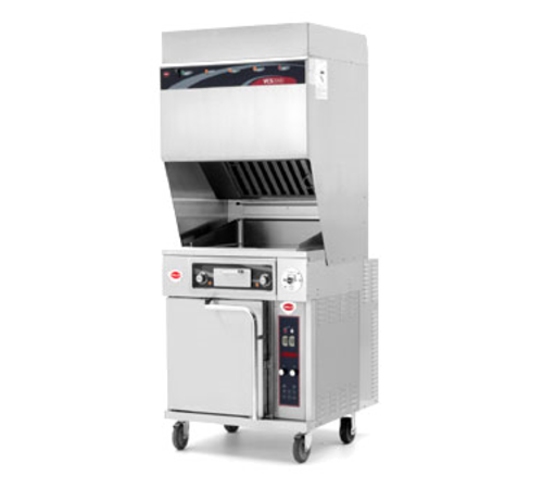 Wells WVO-G136 42" Electric Ventless Range w/ 22" Griddle & Oven Base | 208/240V