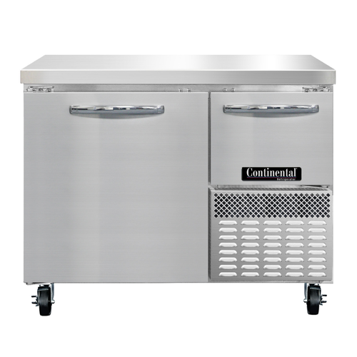 Continental Refrigerator RA43N Refrigerated Counter, Work Top
