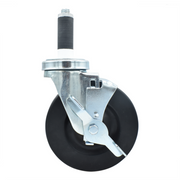 BK Resources 5SBR-1RA-HR-TLB Casters