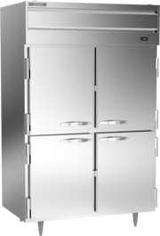 Beverage Air PH2-1HS 2-Solid Half Door Reach-In Heated Cabinet | 43.3 Cu. Ft.