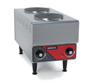 Nemco 6311-1-240 2-Burner Solid Top Electric Hot Plate | 240V