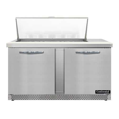 Continental Refrigerator SW60N18M-FB Refrigerated Counter, Mega Top Sandwich / Salad Unit