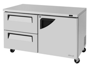 Turbo Air TUF-60SD-D2R-N Undercounter Freezer