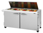 Turbo Air PST-60-24-N-FL Mega Top Sandwich / Salad Prep Table