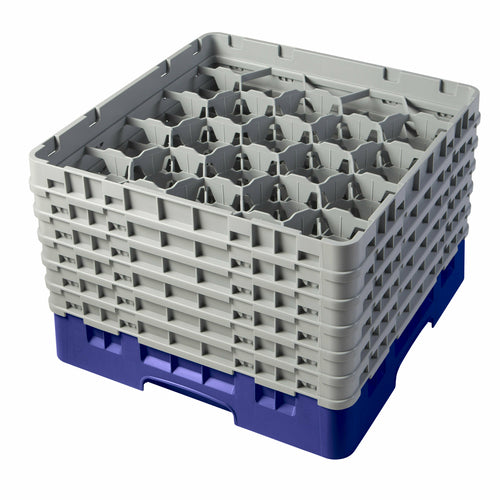Cambro Camrack 20 Compartment Glass Rack w/ 6 Extenders | Model No. 20S1114