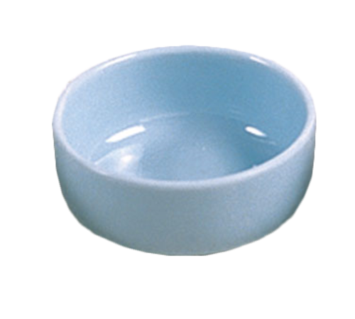 Thunder Group 1940  4" Blue Jade Series Melamine Sauce Dish | Case of 12