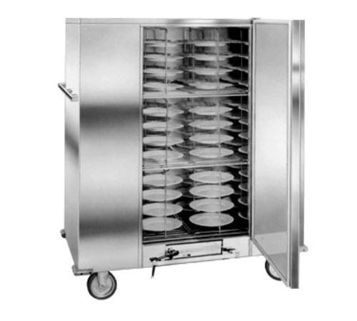 Carter-Hoffmann BB150E Economy Mobile Heated Banquet Cart | 180 Plate Capacity