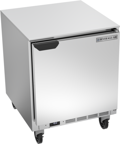 Beverage Air UCF27AHC 27" 1 Door Undercounter Freezer | 5.87 Cu. Ft.