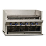 Imperial IABA-36 36" Countertop Gas Radiant Smoke Broilers | 120,000 BTU