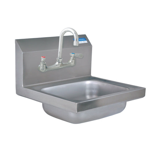 BK Resources BKHS-W-1410-8-P-G Sink, Hand