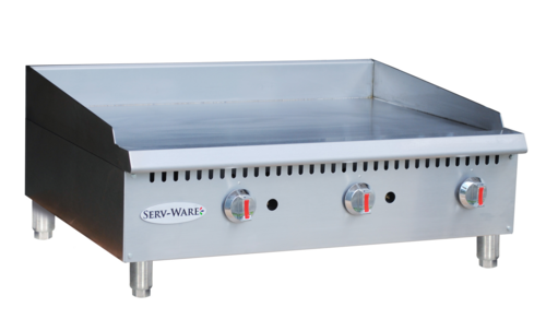 Serv-Ware SMGS-36 Countertop Gas Griddle