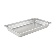 Winco SPJL-102 Full-Size Stainless-Steel Steam Table Pan | 2-1/2" Deep