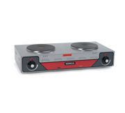Nemco 6310-2 2 Burner Solid Top Electric Hot Plate | 120 Volt