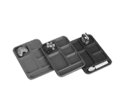Cambro PS1014 Penny-Saver 6 Compartment School Tray | 10" x 14-1/2"