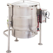 Crown Steam ELT-25 Electric 2/3 Jacket Tilting Steam Kettle | 25 Gal. Capacity