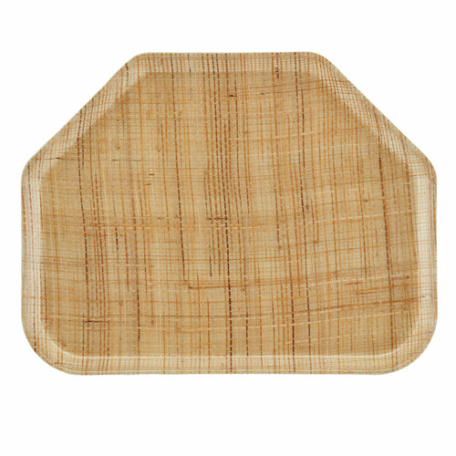 Cambro 1418TR Camtray Fiberglass Trapezoid Cafeteria Tray | 14" x 18"
