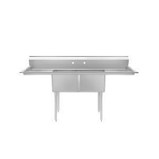 Atosa USA, Inc. SS2424F21D24 Sink, (2) Two Compartment