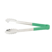 Winco UT-9HP-G 9" Pom Tong w/ Green Handle