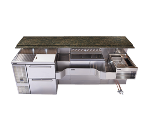 Perlick PTE68-B Underbar Combo Sink