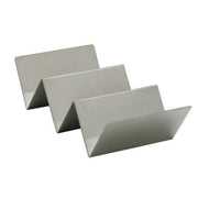 Winco TCHS-23 2-3 Compartment Stainless Steel Taco Server