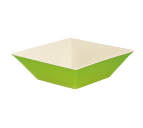 G.E.T. Keywest ML-249-KW 12.8 qt Square Melamine Serving Bowl