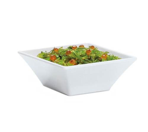 G.E.T. Siciliano ML-238-SI 14 oz Square Melamine Serving Bowl