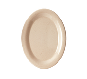 G.E.T. BAM-1201 BambooMel 12" Oval Melamine Platter | Case of 12