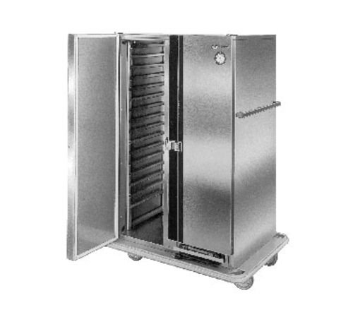 Carter-Hoffmann PH1225 3/4 Height Insulated Mobile Heated Cabinet | (33) 12" x 20" x 2.5" Pan Capacity