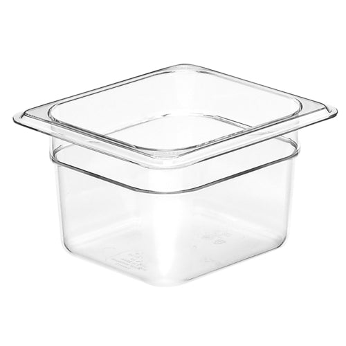 Cambro 64CW135 Camwear 1/6 Size Food Pan | 4” Deep