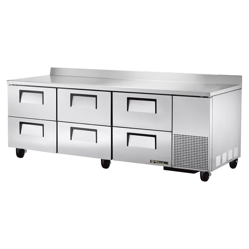 True Mfg. TWT-93D-6-HC Worktop Refrigerator