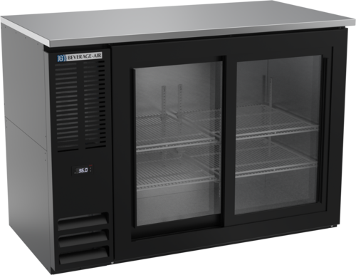 Beverage Air BBN48HC-F-GS-B Back Bar Cooler