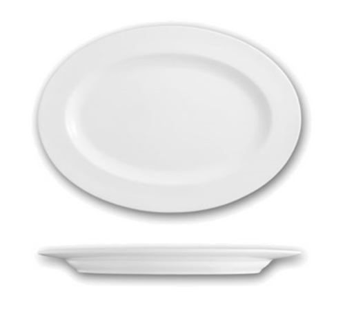 International Tableware PH-12 10-3/8" x 7-3/8" Platter | Case of 12