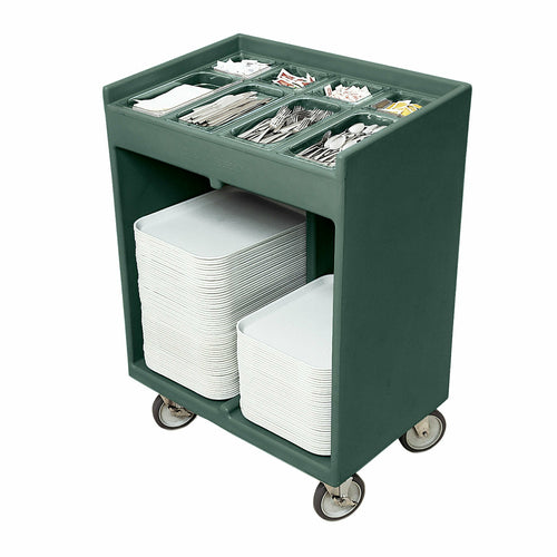 Cambro TC1418 Flatware & Tray Cart | 200 Tray Capacity