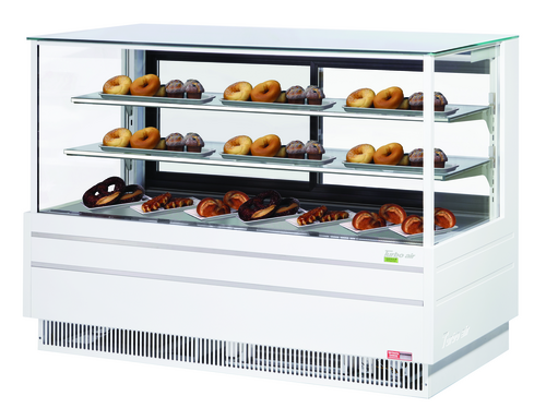 Turbo Air TCGB-72UF-DR-W(B) Non-Refrigerated Bakery Case