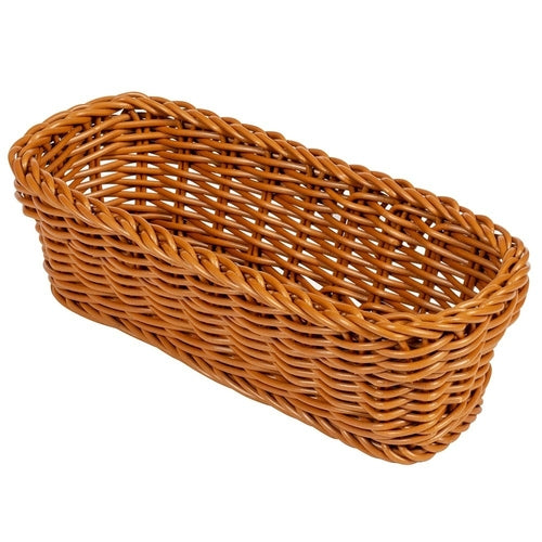 G.E.T. WB-1507 10 x 4-3/4" Rectangle Polyweave Basket