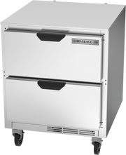 Beverage Air UCRD27AHC-2 27" 2-Drawer Undercounter Refrigerator | 5.5 Cu. Ft.