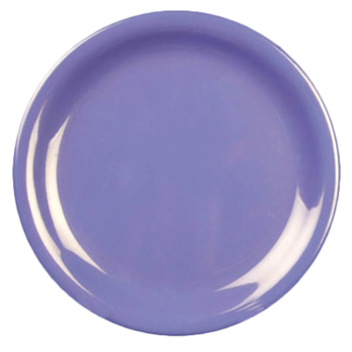 Thunder Group CR109BU Purple 9" Narrow Rim Plate | Case of 12